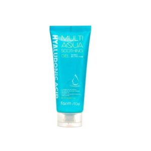 ژل آبرسان مولتی هیالورونیک اسید فارم استی مدل hyaluronic acid multi aqua soothing gel